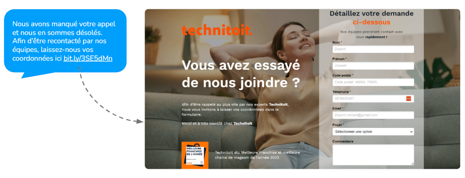 LP technitoit pour les Cas d'Or