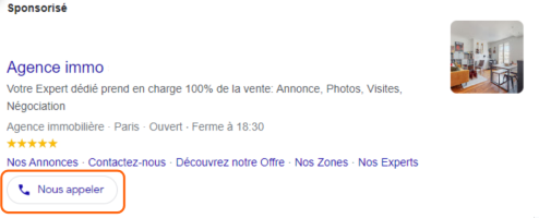 Extensions d'annonces Google